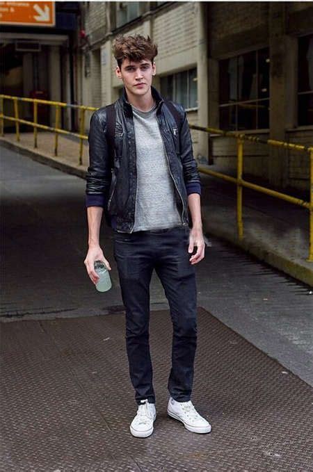 great dark wash jeans and casual outfit homecoming outfits for guys mens fashion edgy mens