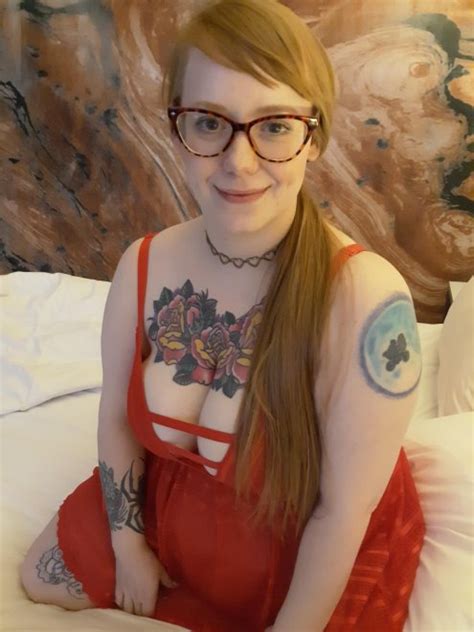 I M Just A Chubby Lil Ginger Nerd But I Ll Let You Cum On My Tits