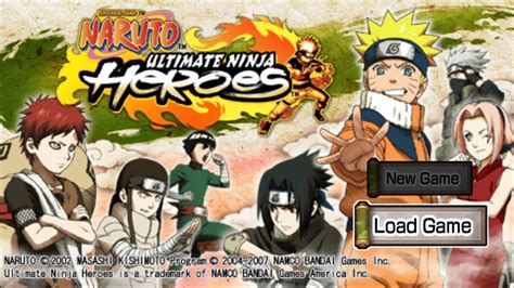Naruto Ultimate Ninja Heroes Psp Gameplay Youtube