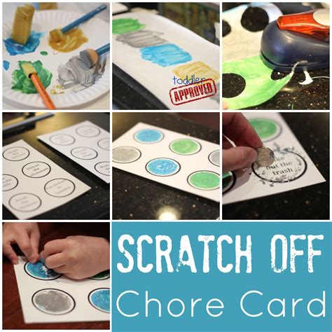 How to hack scratch card with led torch.disclaimer: Toddler Approved!: Scratch Off Chore Card {Cleaning with Kids}