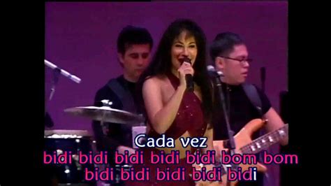 Bidi Bidi Bom Bom Karaoke Selena Youtube Music