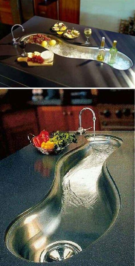 Ideas For Wet Bars At Home - Built-In Wet Bar