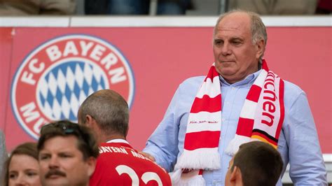 FC Bayern Diese fiese Spitze gegen Uli Hoeneß könnte Fußball Spruch
