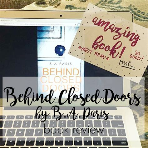 They saw each other every day until she returned home to her parents in portland; BOOK REVIEW// BEHIND CLOSED DOORS BY B.A. Paris ~ girl ...