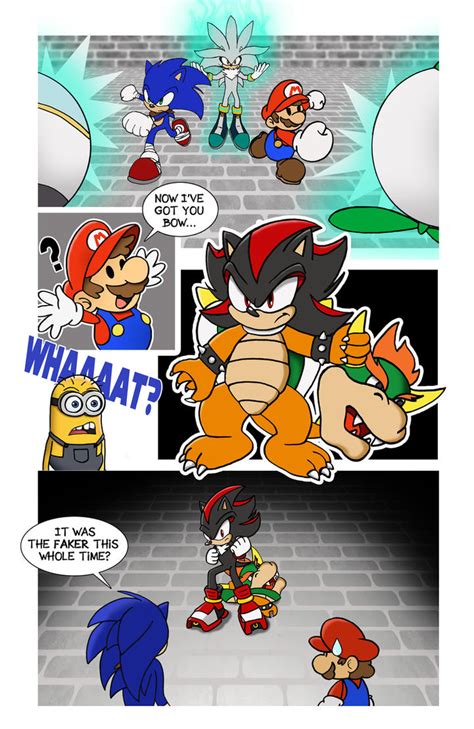 Sonic And Marios Big Beat Down Part 3 Page 8 By X Silverlining X On