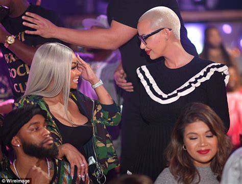 Latest Updates Amber Rose And Blac Chyna Flaunt Figure During Girls Night Out