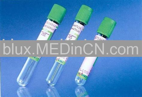 The anticoagulant mechanism is the inhibition of the. Lithium Heparin / Heparin Tubes Offered By Shanghai Blue ...