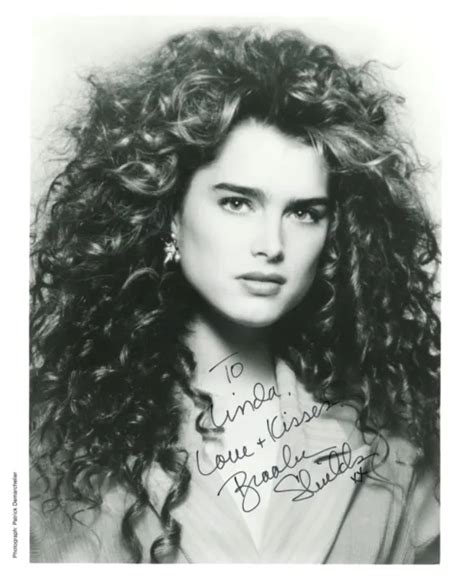 Young Brooke Shields Signed Photo 3500 Picclick