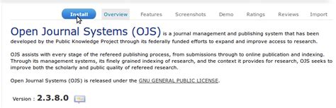 Install Open Journal Systems Ojs With Easy Fast And Quickly