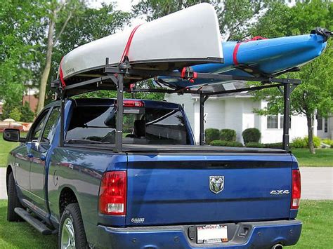 How to make an outdoor kayak storage rack: The Stake Pocket Truck Rack | Kayak rack for truck, Kayak storage