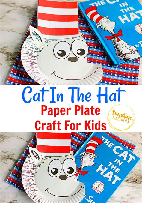 Cat In The Hat Paper Plate Craft For Kids