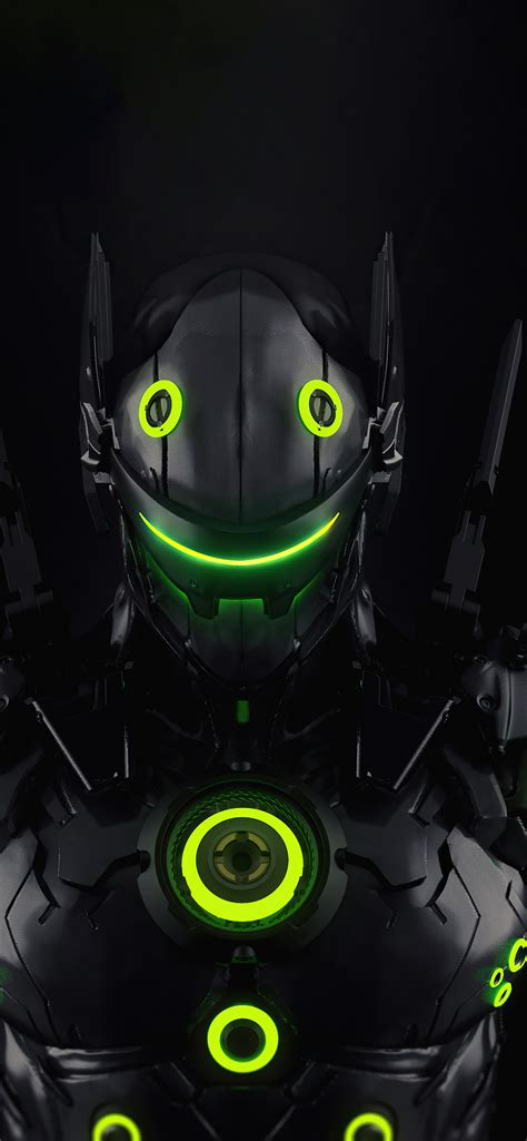 1242x2688 Genji Overload Overwatch 5k Iphone Xs Max Hd 4k Wallpapers