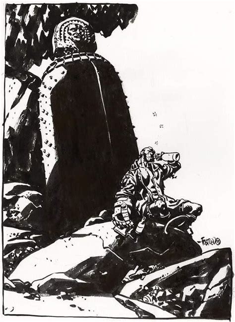 Hellboy And Hecate By Duncan Fegredo Comics Artwork Comic Art Comic