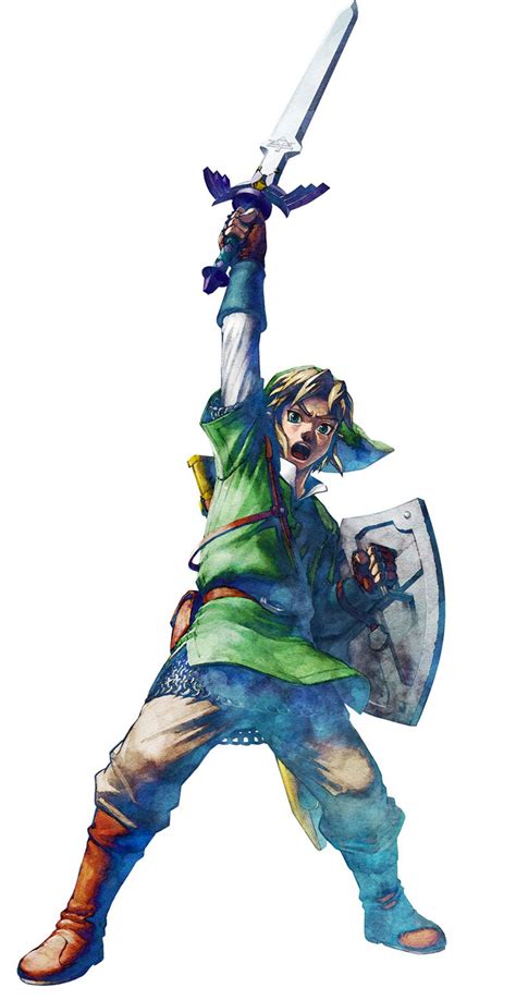 Link Characters And Art The Legend Of Zelda Skyward Sword Skyward
