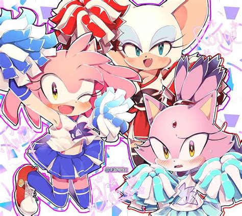Sega Sonic Girls By Rellyia On Deviantart Sonic Sonic And Shadow