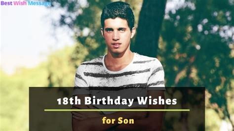 Th Birthday Wishes For Son Turning Wishes And Messages