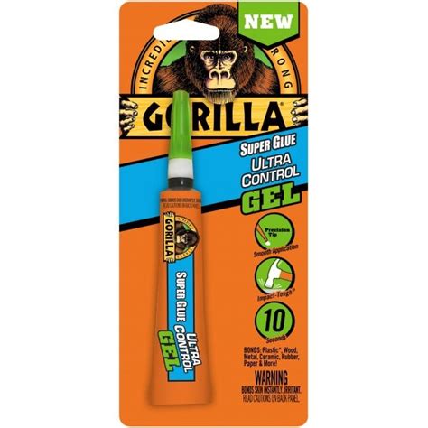 Gorilla Ultra Control Super Glue Gel