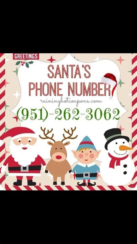 Want To Call Santa For Christmas Here Is Santas Phone Number At The