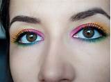 Images of Rainbow Eye Makeup