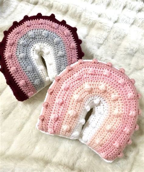 When do boho baby crib sheets come out? Rainbow Pillow Rainbow Nursery Boho Baby Decor Pink Gray ...