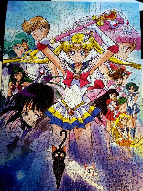 1000 Piece Sailor Moon Puzzle By Usaopoly Found This One At Gamestop