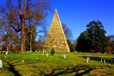 Confederate Pyramid Hollywood Cemetery Richmond Virginia Flickr