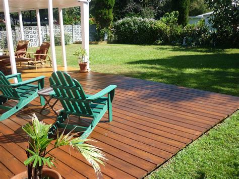 Easy outdoor patio flooring options that are easy to maintain and features superior resilience, perfect for installation in. How To Stain an Outdoor Wooden Deck - StairSupplies™
