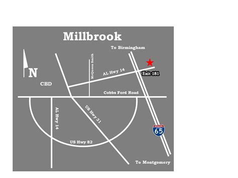 Hwy 14 Millbrook Al 36054 I 65 Exit 181