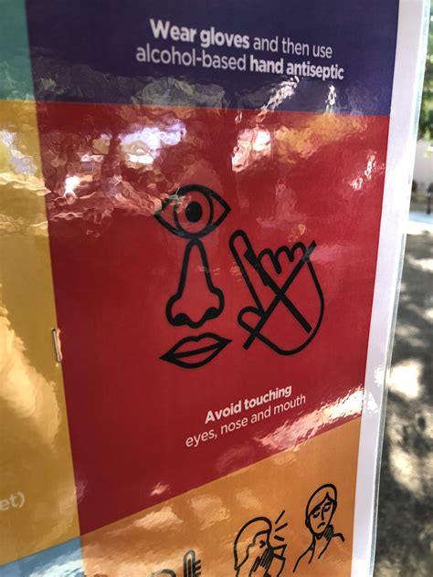 Wilson explains that there are three important factors to consider when analyzing a new variant. This covid warning sign looks like it says avoid touching ...