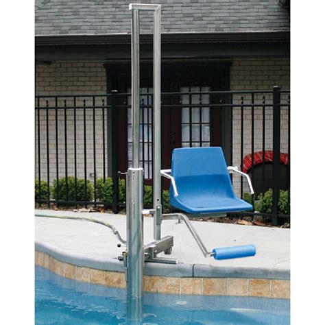 Aquatic Access Ada Compliant Swimming Pool Lift Igat 180 Complete