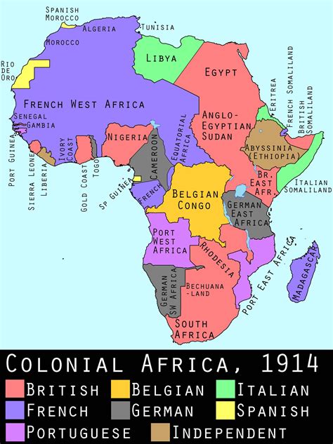Africa Map African History Geography Map