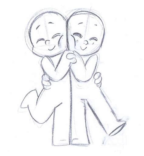 Chibi Couple Reference Pose | Poses | Pinterest | Happy, So cute and