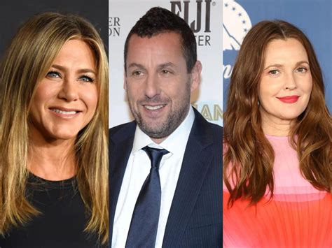 adam sandler and jennifer aniston say they have pitched a movie with drew barrymore to settle