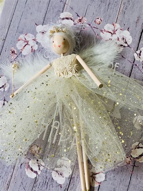 Handmade Vintage Fairy Doll Christmas Angel Heirloom Etsy Christmas
