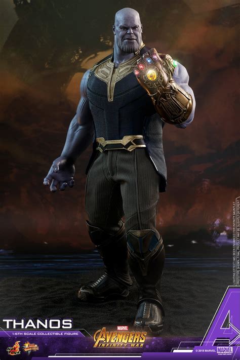infinity war hot toys thanos with infinity gauntlet up for order marvel toy news