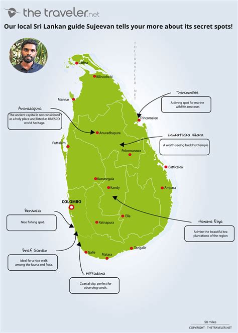 Places To Visit Sri Lanka Tourist Maps And Must See