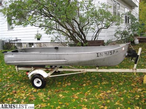 Armslist For Sale Fishing Row Boat 12 Aluminum Sears Clasic