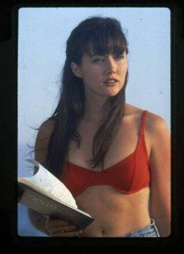 Beverly Hills 90210 Shannen Doherty Sexy Red Bikini Original 35mm