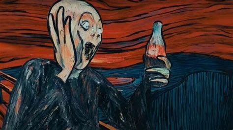 Munchs The Scream Drinks Coca Cola And The New Ad Sparks Controversy