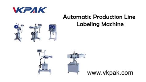 Fully Automatic Production Line Side Labeling Machine Youtube