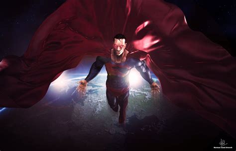 Superman By Murtazasaeed On Deviantart Superman Background Hd