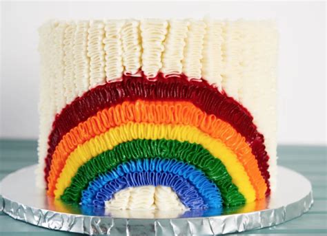 In A World Full Of Clouds Be One Of These 6 Rainbow Cakes Craftsy