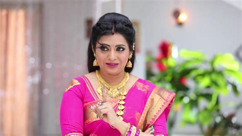 Priya Raman Celebrity Style In Sembaruthi Episode 325 2018 From