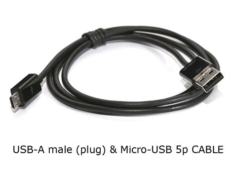 Usb A Male Plug Micro Usb P Cable Allen Creations Corp