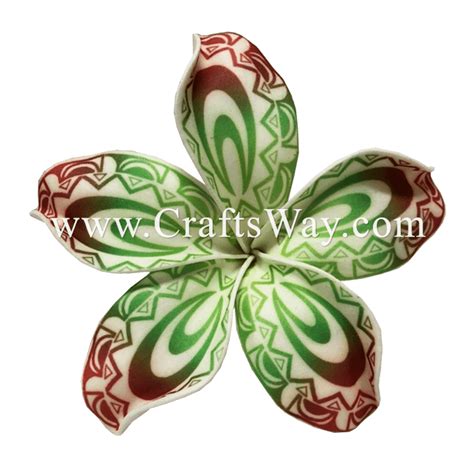 ✅ free shipping on many items! Foam Plumeria Type NI (Tribal) - CraftsWay.,LLC Artificial ...