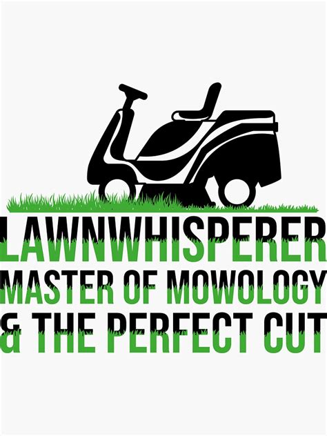 Funny Lawn Mowing Garden Lawn Mower Yard Work Lawn Tractor Sticker By