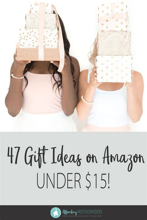 This post contains affiliate links. 47 Frugal Gift Ideas on Amazon - For men, women, kids ...