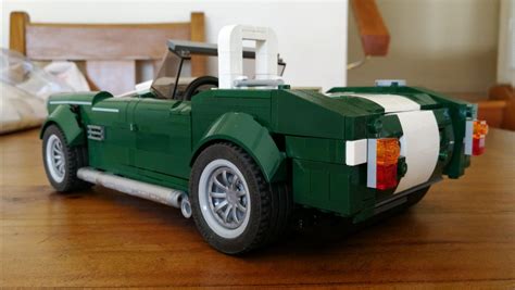 Lego Moc 10242 Shelby Ac Cobra Display Version By Monstermatou