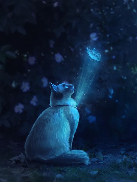 artstation magic cat