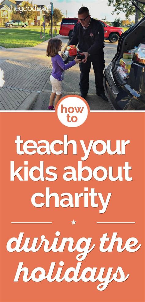 How To Teach Kids About Charity Thegoodstuff Business For Kids
